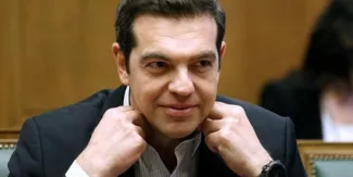 Pour le premier ministre grec AlexisTsipras, la Grèce commence à aller mieux et les investisseurs, notamment Français, arrivent. (Crédits : Costas Baltas)


