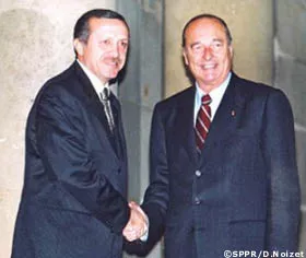 erdogan chirac