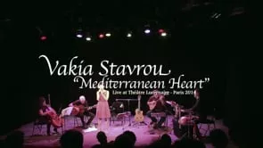 Preview image for the video "Vakia Stavrou &quot;Mediterranean Heart&quot; - promo video 2014, Live in Paris".