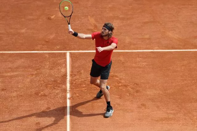 Stefanos Tsitsipas veut jouer, encore et encore. (N. Luttiau/L'Équipe)


