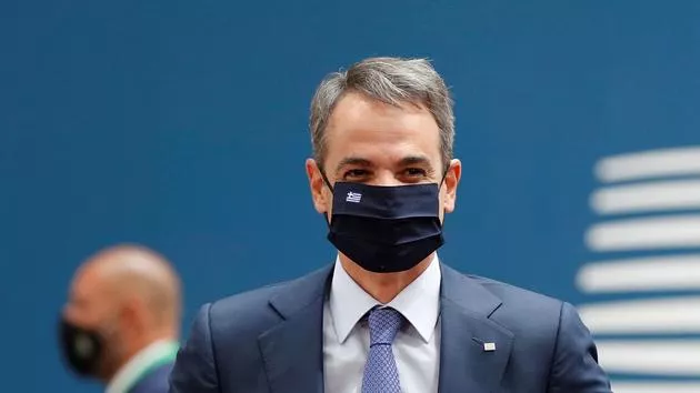 À la suite de cet incident, Kyriakos Mitsotakis, le premier ministre grec, s'est entretenu avec Mgr Iéronymos Ier, archevêque d'Athènes et primat de Grèce. JOHANNA GERON/REUTERS


