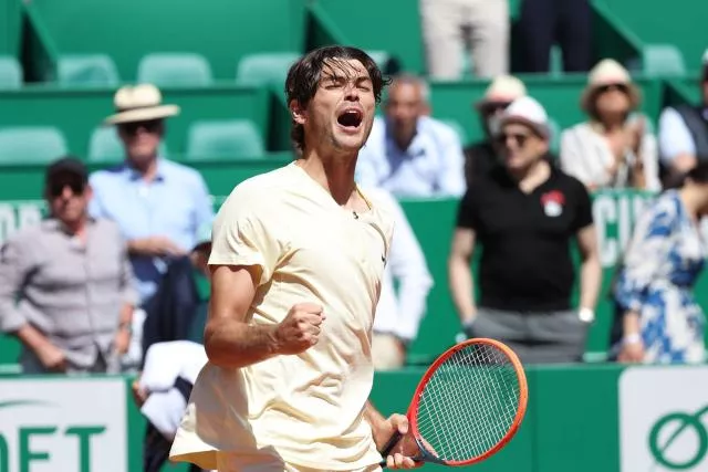 Taylor Fritz a dominé Stefanos Tsitsipas ce vendredi. (N. Luttiau/L'Équipe)


