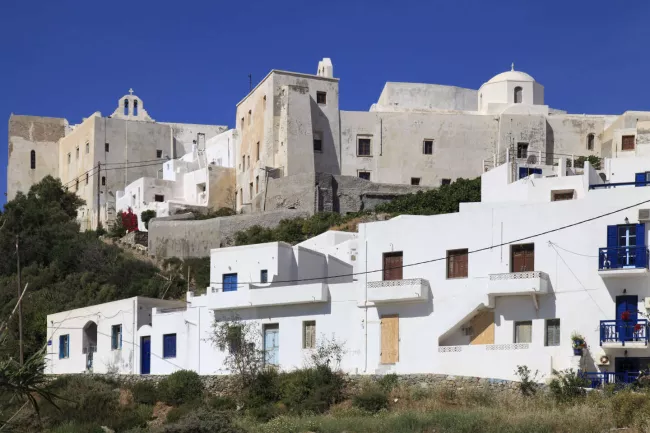 Ile grecque de Naxos, dans les Cyclades.  TIBOR BOGNAR / PHOTONONSTOP  