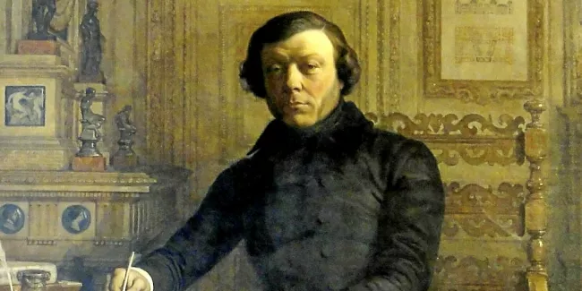 Portrait d'Antoine Vivenel par Dominique Papety. © Musée Vivenel, Compiègne