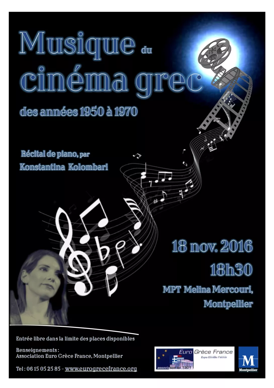 Affiche concert Konstantina Kolombari