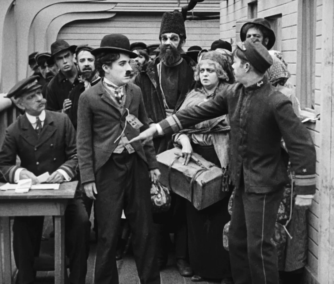 « L'Emigrant » de Charlie Chaplin