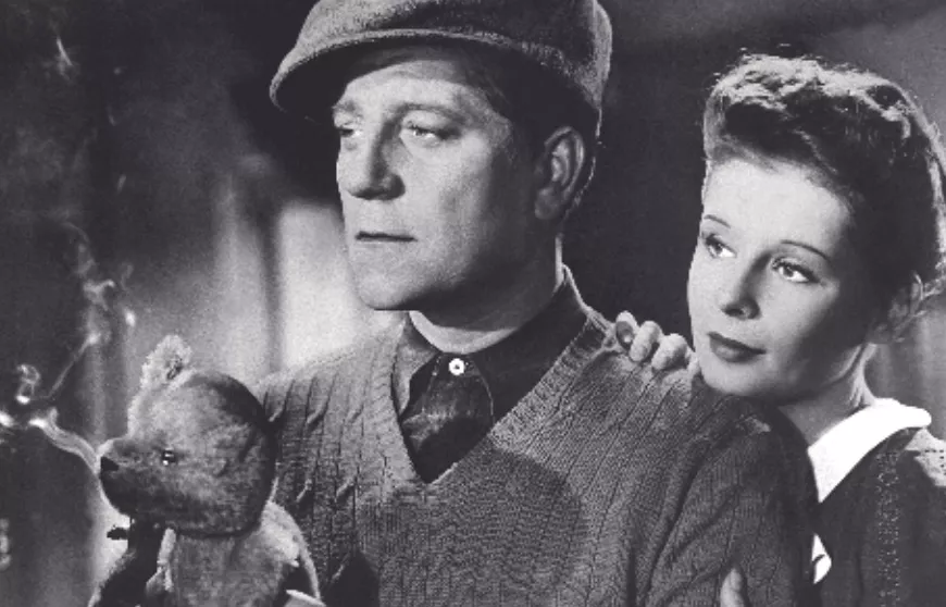 Jean Gabin & Jacqueline Laurent dans "Le jour se lève" de Marcel Carné (1939)