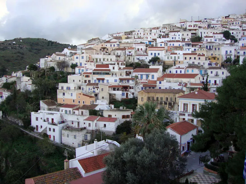 Ioulida ou Chora, la capitale de Kea